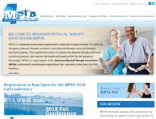 Tablet Screenshot of mspta.org